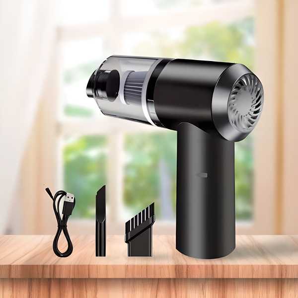 2-in-1 Wireless Vacuum & Duster – Home & Car Use