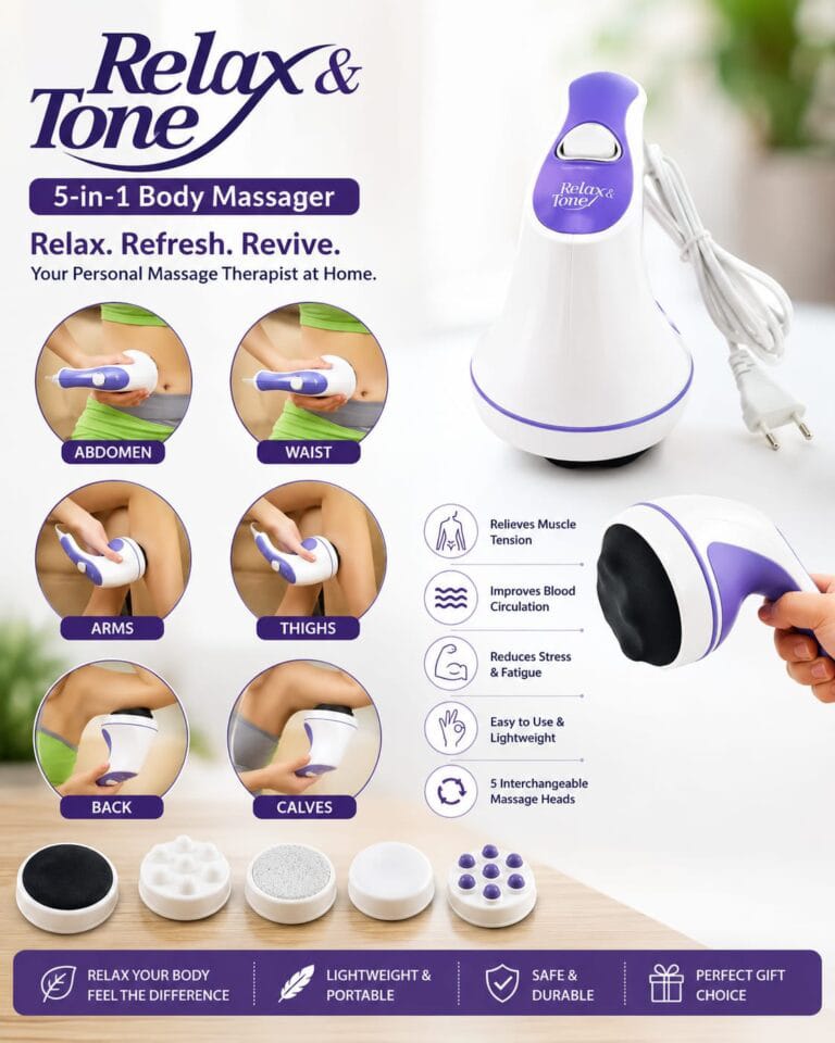 Relax & Spin Tone Body Massager